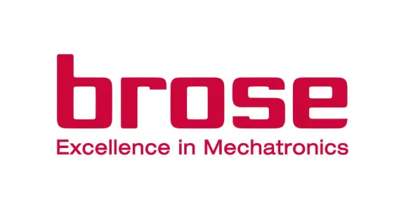 Red logo of Brose with the tagline 'Excellence in Mechatronics' below it.