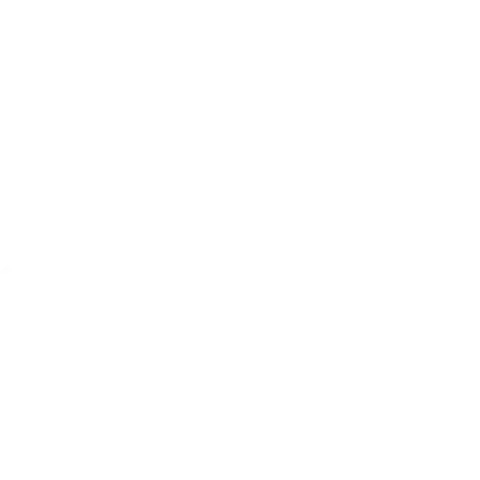 A white outline of a price tag featuring arrows and a leaf, symbolizing sustainability and recycling.