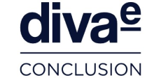 The image features the logo of 'diva e,' with the word 'CONCLUSION' displayed below in bold, simple typography.