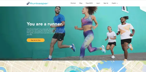 Screenshot of Runkeeper